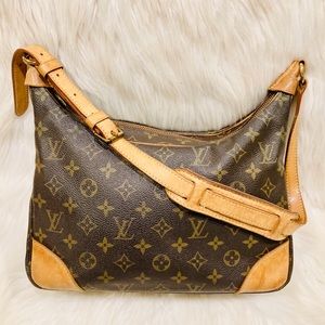 Authentic Louis Vuitton Boulogne 30 Shoulder Bag